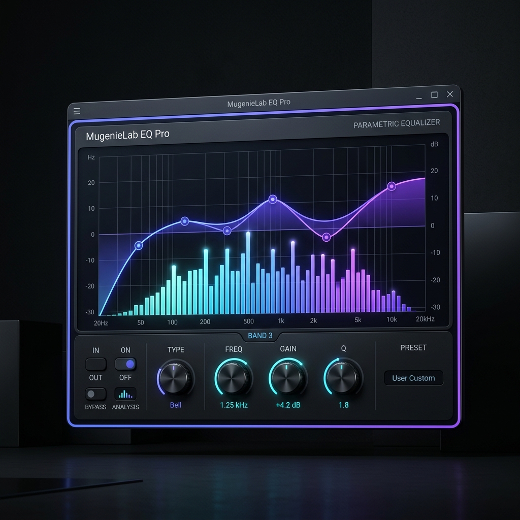 MugenieLab EQ Pro UI